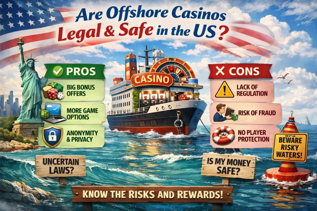 are offshore casinos legal infographic